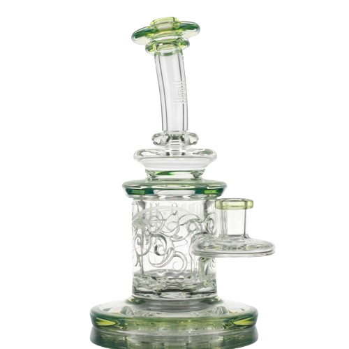 Avante Garde – Color Accent Mini Rig – Trans Aqua