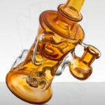 Chubby Glass – 10mm Full Color Gill Recycler – JUPITER