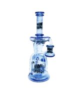 Logi Glass Art - Blue Dream Wig-Wag Recycler