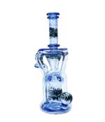 Logi Glass Art - Blue Dream Wig-Wag Recycler