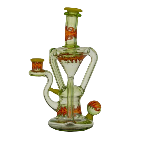 Logi Glass Art - Wig-Wag Recycler #1