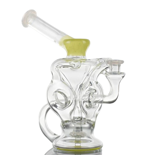 OTW Triple Donut Recycler – Yoshi (CFL) x White Satin (UV) x Glowstick (UV)