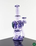 Olour Glass - Purple Rain Dotted Recycler