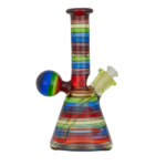 Rone Glass Rainbow Tube - Pomegranate Lip