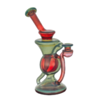 Trust Glass Half Ball Recycler - Opal Line & Phoenix