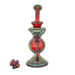 Trust Glass Half Ball Recycler - Opal Line & Phoenix