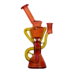 Wolfe Glass - Triple Single Donut Recycler