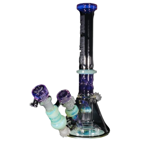 Rose Quartz and Titan Reactor Beaker + Ash Catcher + Slide