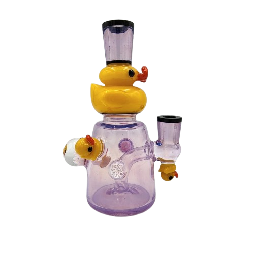 Ryno Glass Duck Mini Tube - Fruit Basket